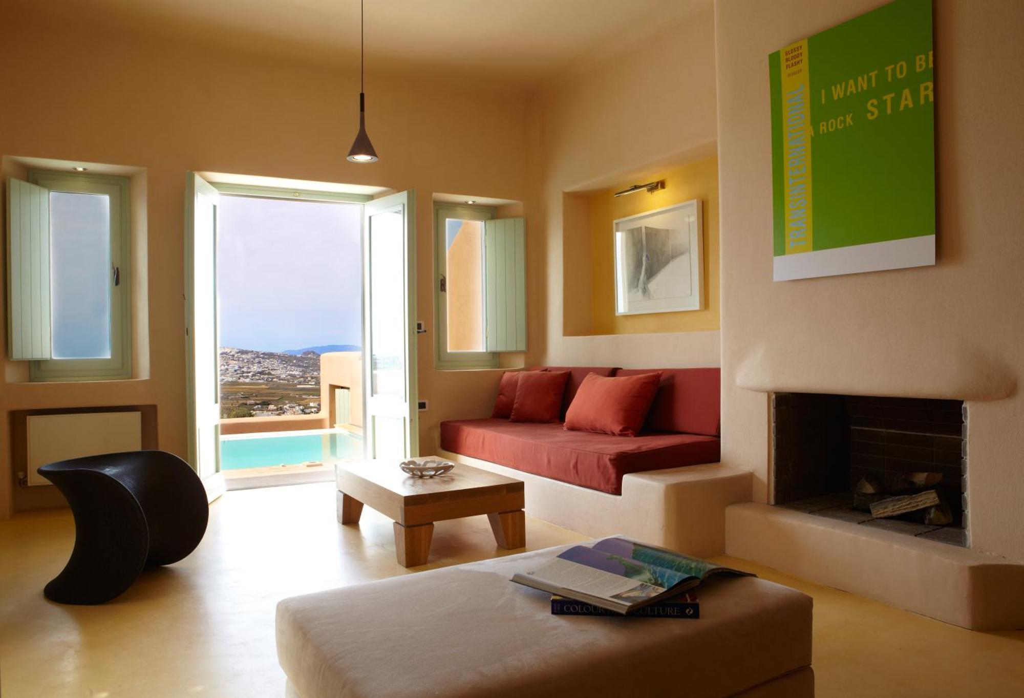 Voreina Gallery Suites Pyrgos Kallistis ภายนอก รูปภาพ